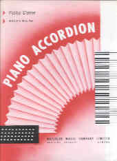 Milne Petite Dance Accordion Sheet Music Songbook
