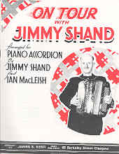 Jimmy Shand On Tour With Accordion Sheet Music Songbook