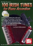 100 Irish Tunes For Piano Accordion Book & Audio Sheet Music Songbook