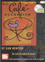 Cafe Accordion Newton Book + Audio Sheet Music Songbook