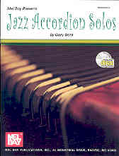 Jazz Accordion Solos Gary Dahl Book & Cd Sheet Music Songbook