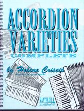 Accordion Varieties Complete Criscio Sheet Music Songbook