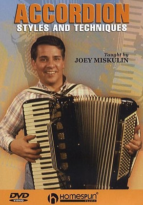 Accordion Styles & Techniques Miskulin Dvd Sheet Music Songbook