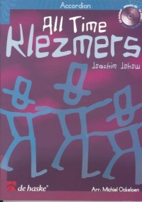 All Time Klezmers Accordion Book & Cd Sheet Music Songbook