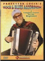 Professor Louies Rock & Blues Accordion Dvd Sheet Music Songbook