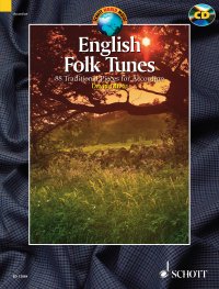 English Folk Tunes Oliver Accordion Book & Cd Sheet Music Songbook