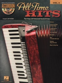 Accordion Play Along 2 All Time Hits Book & Cd Sheet Music Songbook