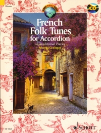 French Folk Tunes Accordion Grainger + Cd Sheet Music Songbook
