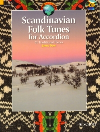 Scandinavian Folk Tunes For Accordion Dyer + Cd Sheet Music Songbook