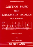 Rhythm Bank & Ensemble Scales Bass Clef Sheet Music Songbook