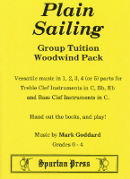 Goddard Plain Sailing Woodwind Pack Sheet Music Songbook
