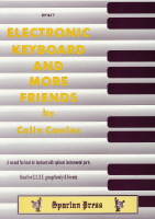 Cowles Electronic Keyboard & More Friends Sheet Music Songbook