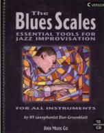 Blues Scales Greenblatt C Version Book & Cd Sheet Music Songbook