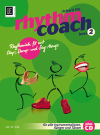Rhythm Coach 2 Rhythm Workshop Filz Book/cd Sheet Music Songbook