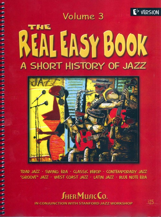 Real Easy Book Vol 3 Short History Of Jazz Eb Sheet Music Songbook