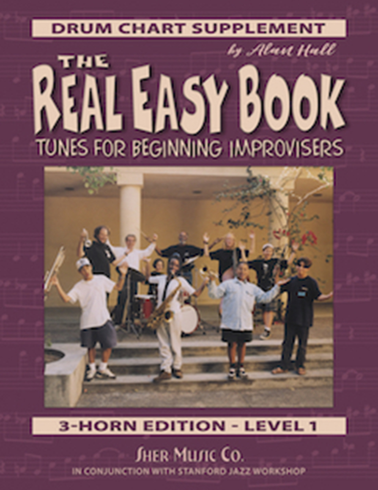 Real Easy Book Tunes Beginning Improvisers Drums Sheet Music Songbook