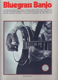 Bluegrass Banjo Wernick  Book & Cd Sheet Music Songbook