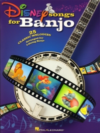 Disney Songs For Banjo Sheet Music Songbook