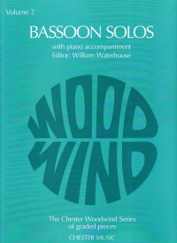 Bassoon Solos Vol 2 Waterhouse Sheet Music Songbook