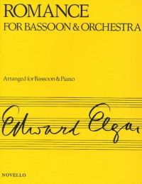 Elgar Romance Op 62 Bassoon Sheet Music Songbook