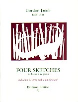 Jacob 4 Sketches Bassoon Sheet Music Songbook