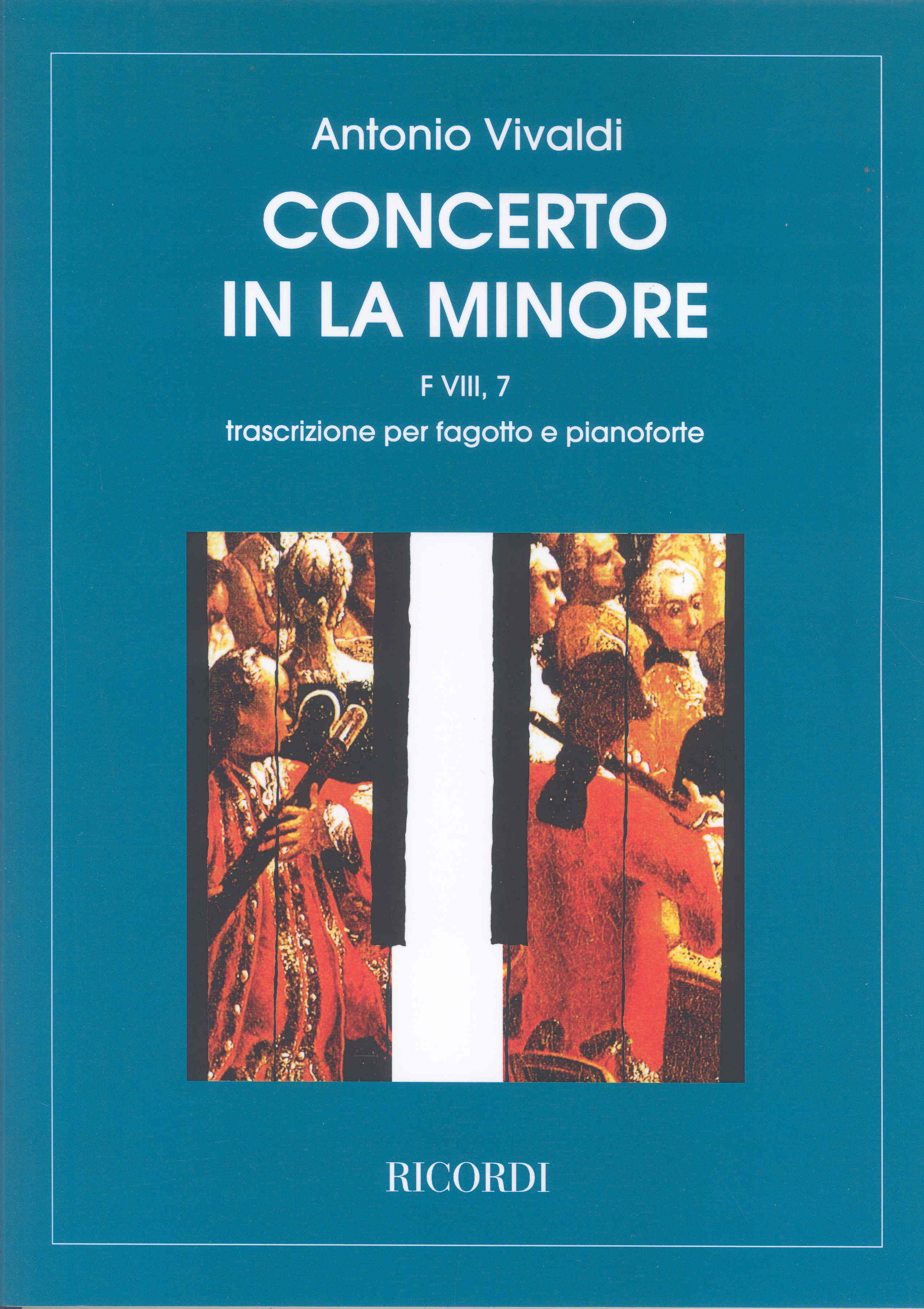 Vivaldi Concerto Amin Fviii/7 Rv497 Bassoon Sheet Music Songbook
