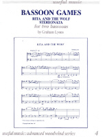 Lyons Bassoon Games Rita & The Wolf Sheet Music Songbook