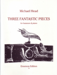 Head Three Fantastic Pieces Bassoon Sheet Music Songbook