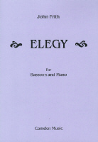 Frith Elegy Bassoon & Piano Sheet Music Songbook