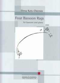 Kats-chernin Four Bassoon Rags Sheet Music Songbook