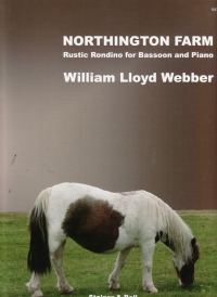 Lloyd Webber Northington Farm Bassoon & Piano Sheet Music Songbook