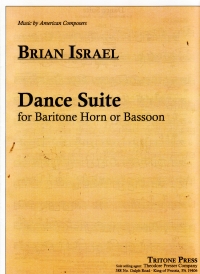 Israel Dance Suite Solo Bassoon Sheet Music Songbook