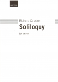 Causton Soliloquy Solo Bassoon Sheet Music Songbook