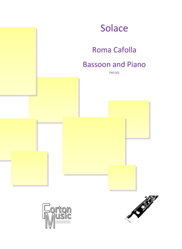 Cafolla Solace Bassoon & Piano Sheet Music Songbook
