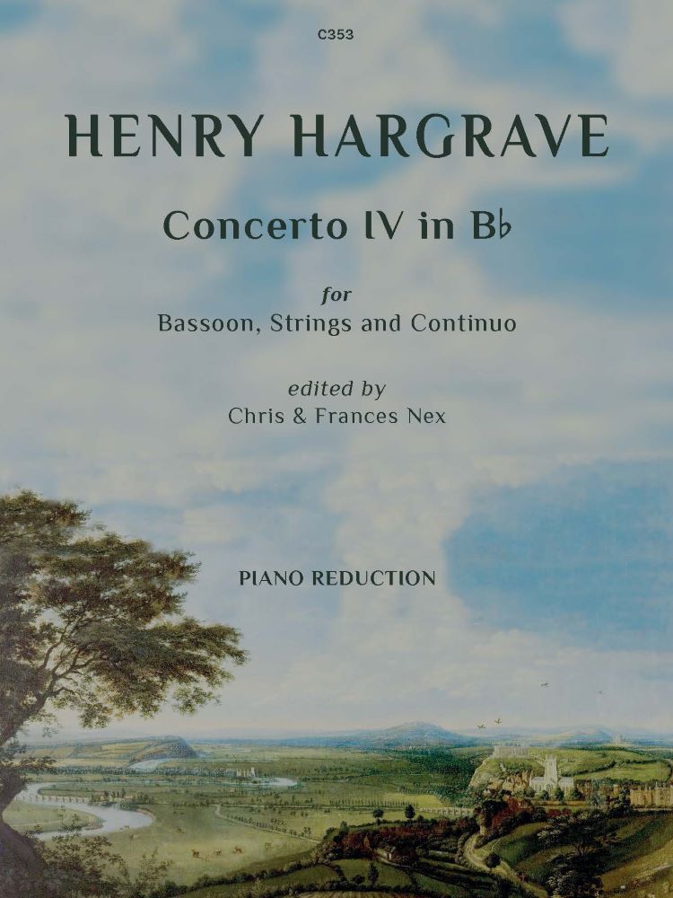 Hargrave Concerto Iv In Bb Bassoon & Piano Sheet Music Songbook