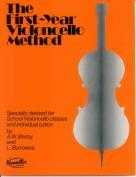 First Year Cello Method Benoy/burrows Sheet Music Songbook