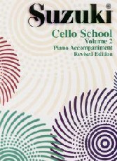 Suzuki Cello School Vol 2 Piano Accomps Revised Sheet Music Songbook