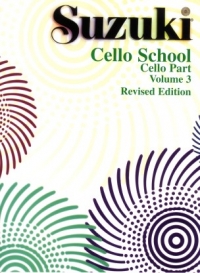 Suzuki Cello School Vol 3 Cello Part Revised Sheet Music Songbook