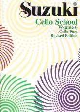 Suzuki Cello School Vol 6 Cello Part Revised Sheet Music Songbook