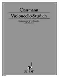 Cossmann Studies For Cello Sheet Music Songbook