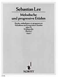 Lee Melodious & Progressive Studies Op31 Bk1 Cello Sheet Music Songbook