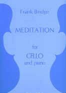 Bridge Meditation Cello & Piano Sheet Music Songbook