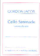 Jacob Serenade Cello Sheet Music Songbook