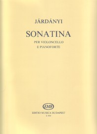 Jardanyi Sonatina Cello Sheet Music Songbook
