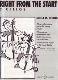 Right From The Start Cello Duet Nelson Sheet Music Songbook