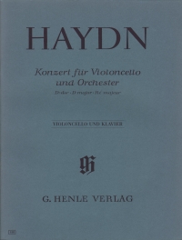 Haydn Concerto D Hob Viib:2 Cello & Piano Sheet Music Songbook
