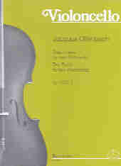 Offenbach Duets (2) Op52 2 & 3 Cello Duet Sheet Music Songbook