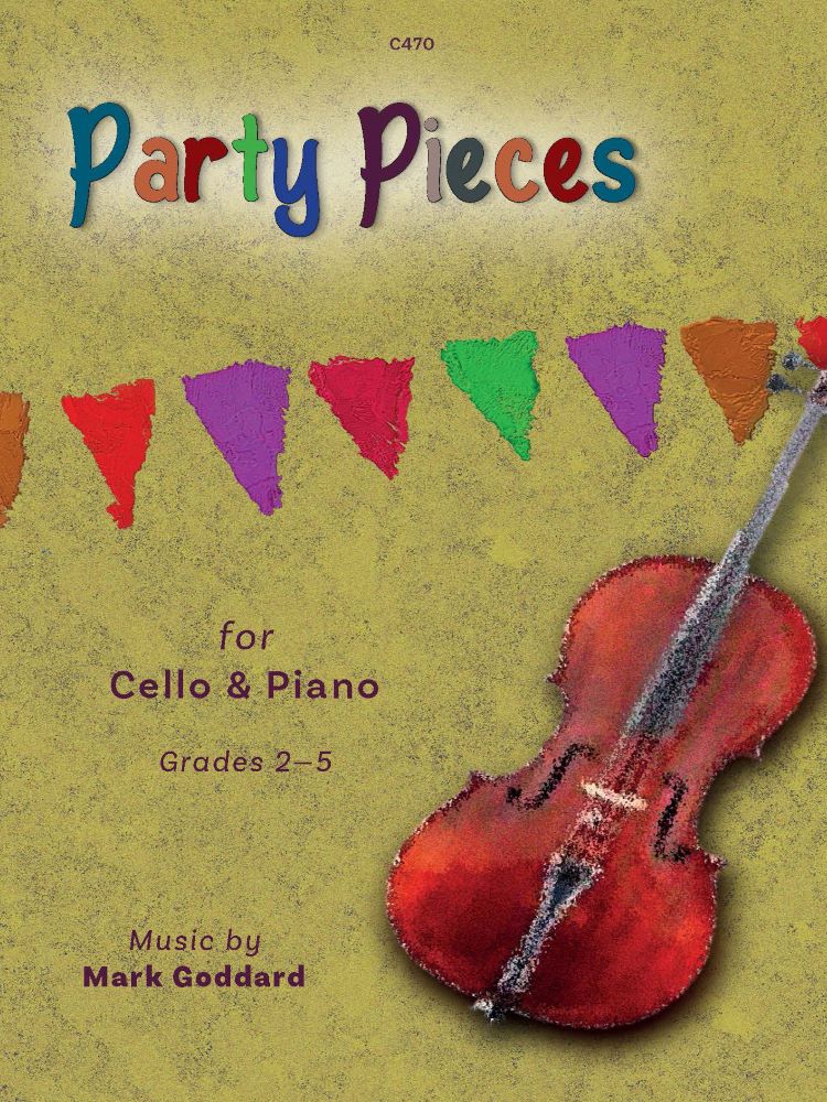 Goddard Party Pieces Cello & Piano Sheet Music Songbook