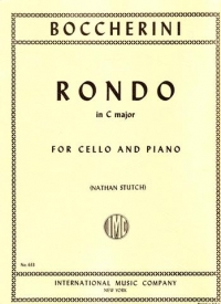 Boccherini Rondo C Maj (stutch) Cello Sheet Music Songbook