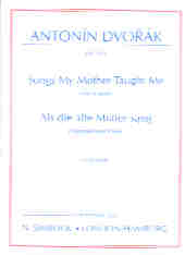 Dvorak Songs My Mother Taught Me Op55 No 4 Cello Sheet Music Songbook